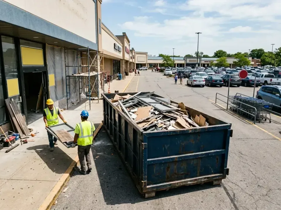 retail-store-renovation-debris-003 — frequently asked questions, Roll-off Dumpster Rentals in Pikesville, MD